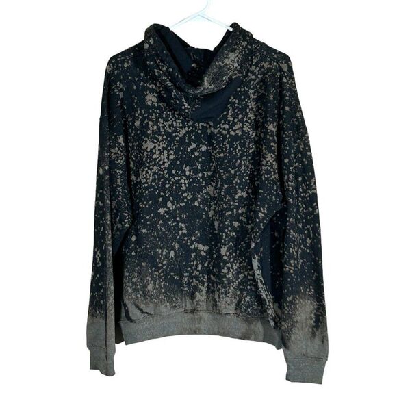 Iron City Beer Hoodie Men’s Size 2XL Spell Out, Pittsburgh, Reverse Dyed Black - Picture 2 of 8